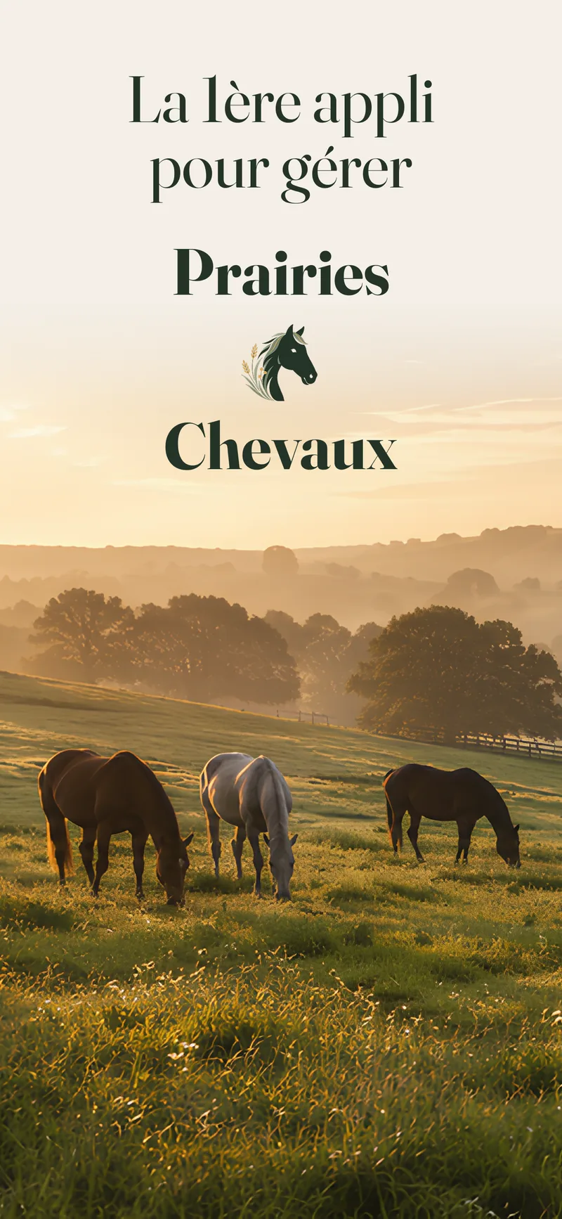 Eponia — l'application de pâturage tournant dynamique pour prairies et chevaux